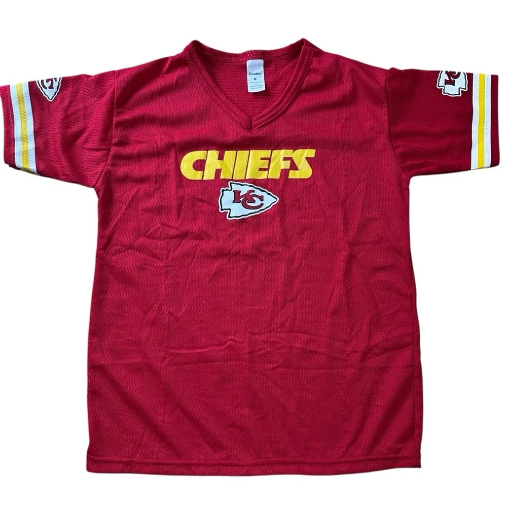 Kansas City Chiefs Football NFL Red Jersey Size Medium Children’s Unisex